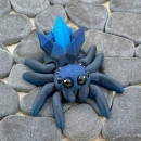 Kristallspinne – Saphir